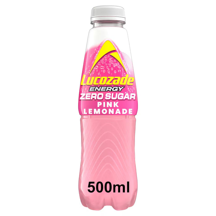 Lucozade Energy Zero 500ml | Pink Lemonade