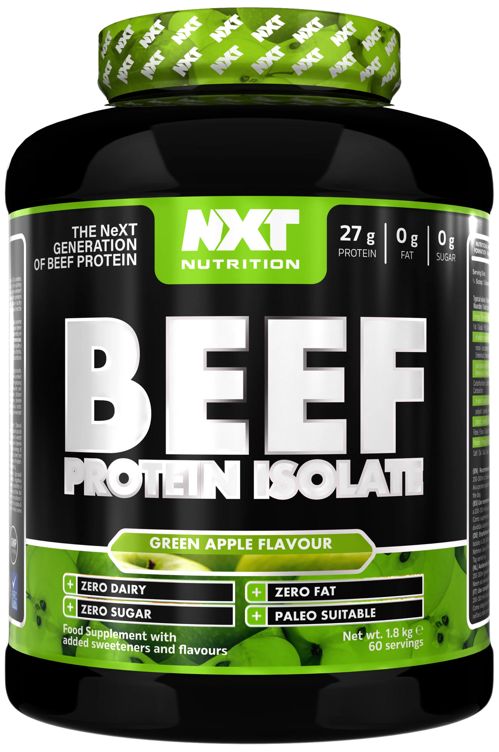 Nxt Nutrition Beef Protein Isolate 1.8kg