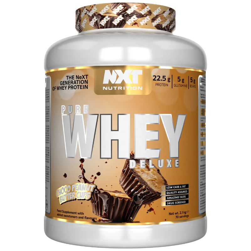 NXT Nutrition Pure Whey Deluxe 2.1kg (70 Servings)