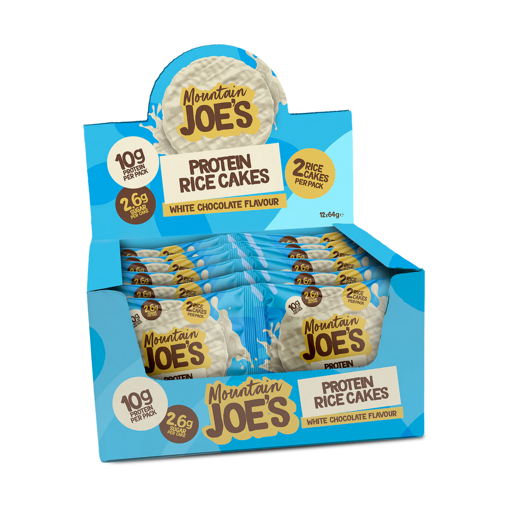 WHITE CHOCOLATE PROTEIN RICE CAKE TWIN PACKS