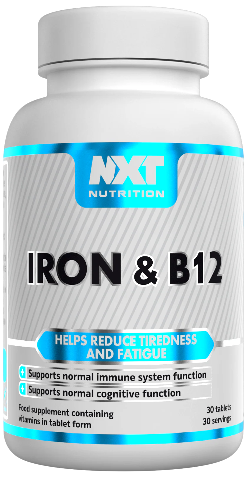 NXT Iron & B12 - 30 Tablets