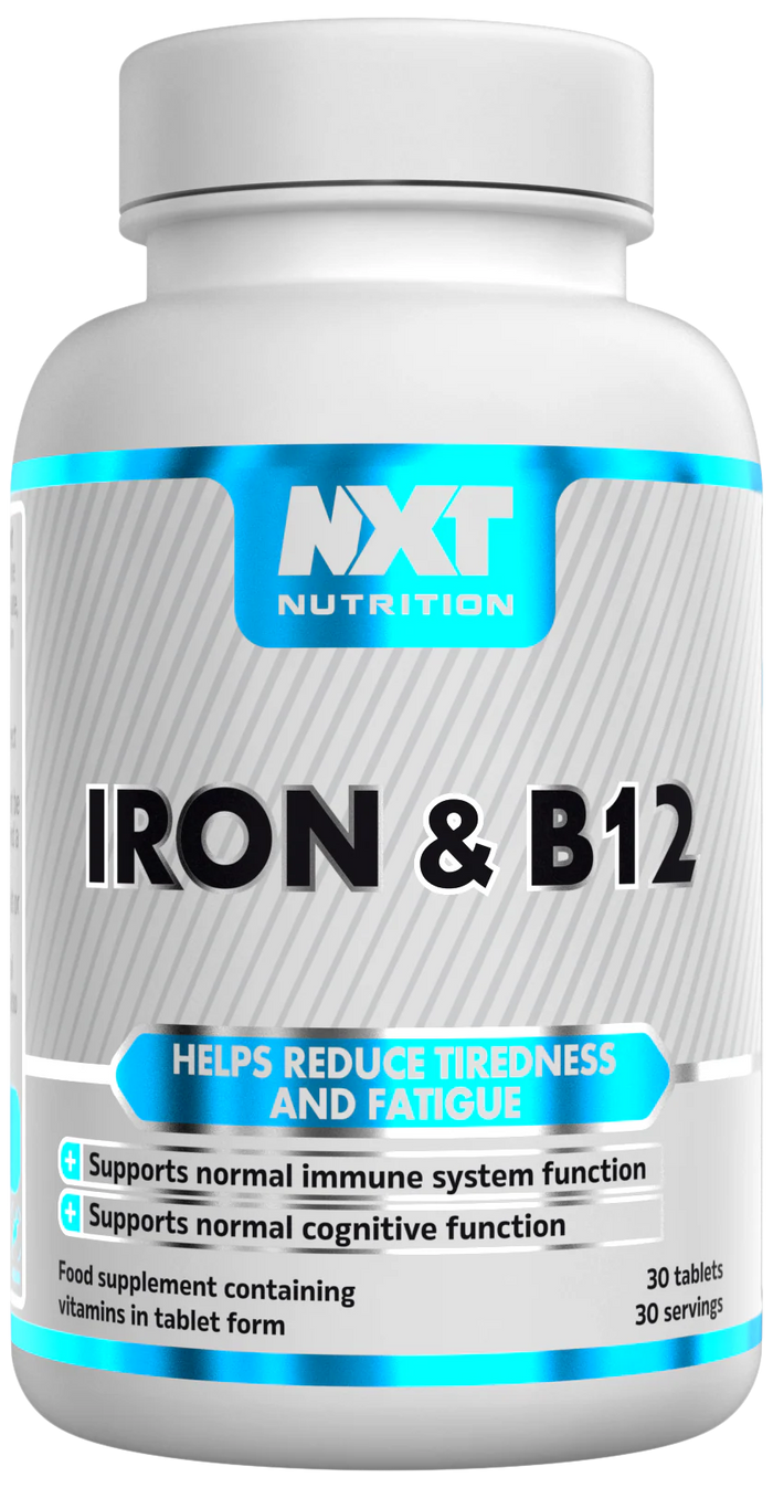 NXT Iron & B12 - 30 Tablets