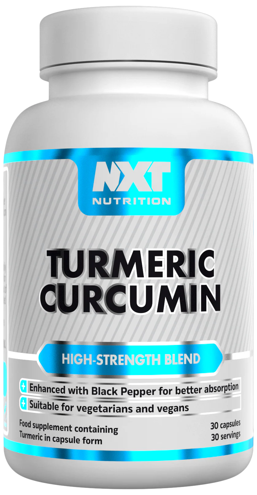 NXT Turmeric Curcumin - 30 Capsules