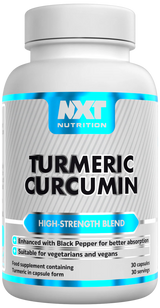 NXT Turmeric Curcumin - 30 Capsules
