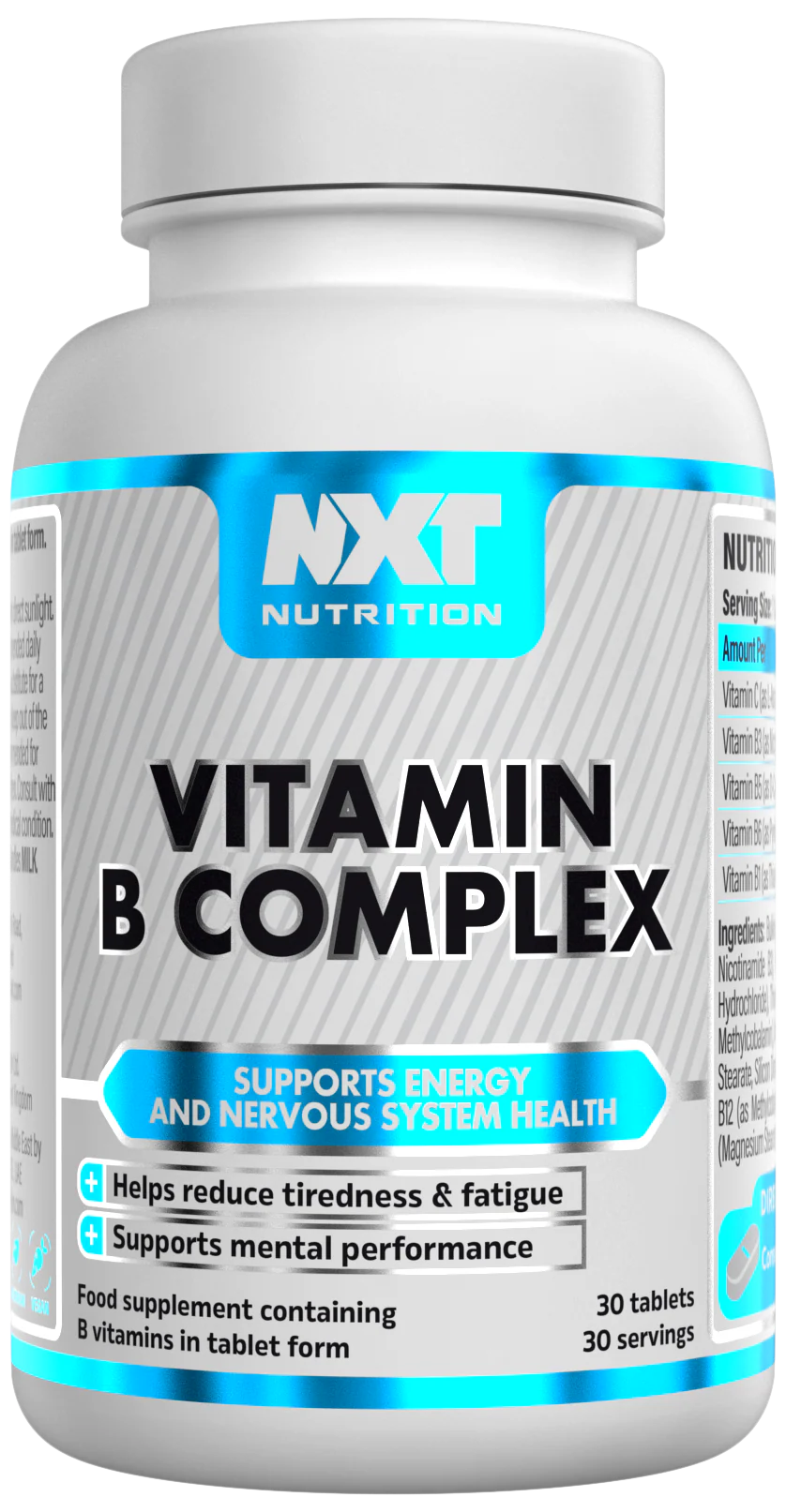 NXT Vitamin B Complex - 30 Tablets
