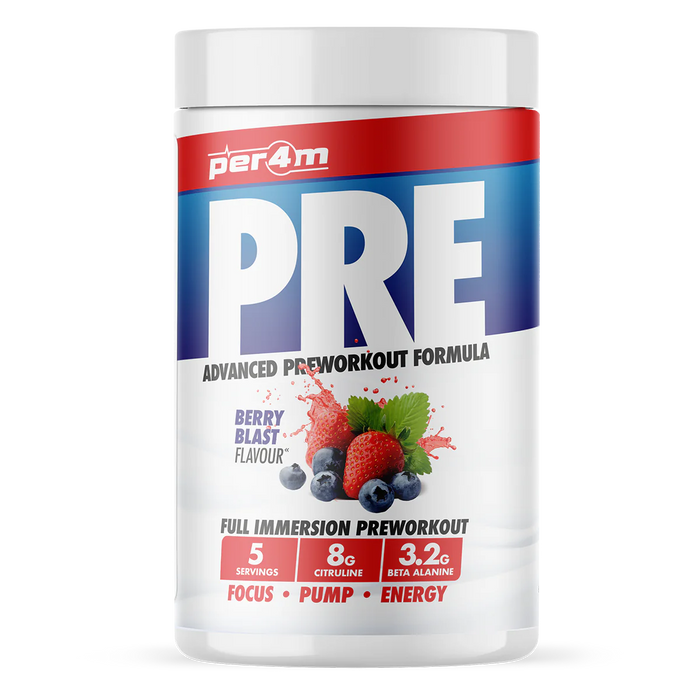PER4M PRE WORKOUT STIM 95g (5 Servings)